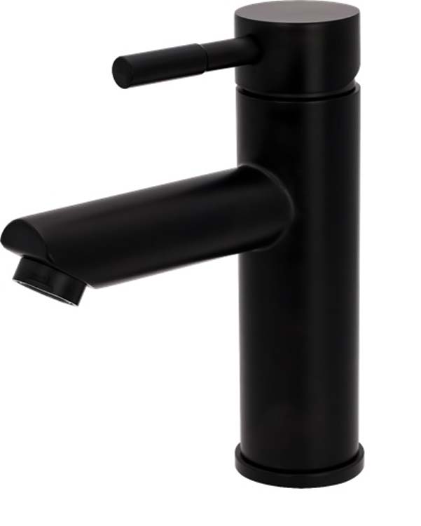 Robinet de lavabo Allibert Loli noir mat