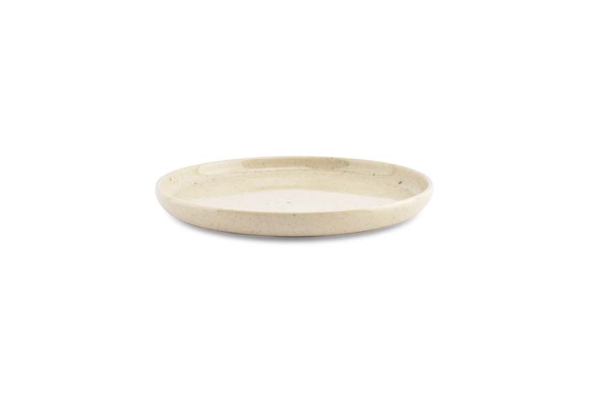 Assiette plate Blush vanille 22 x 2,5 cm