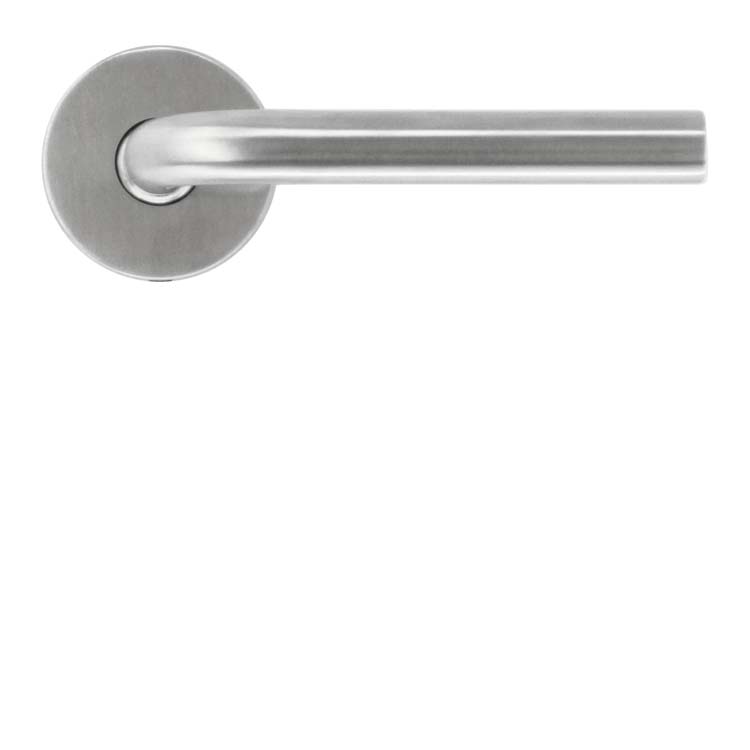 Poignée de porte milano 16mm inox plus sans rosace