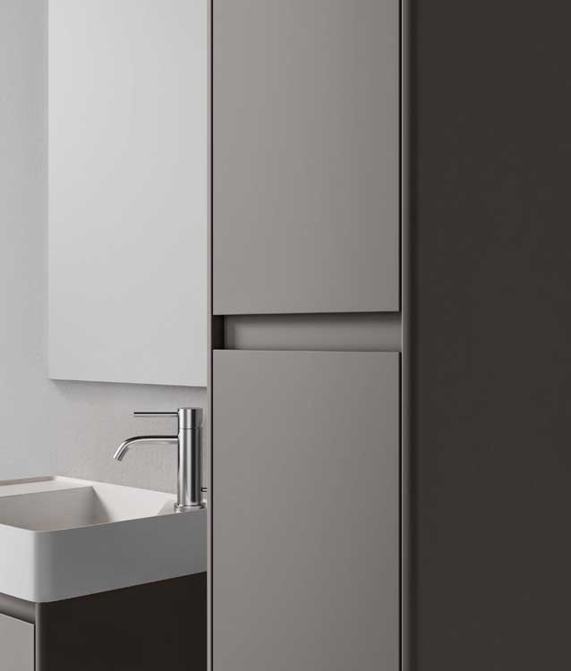 Meuble salle de bain Willian 1500mm gris lav bri