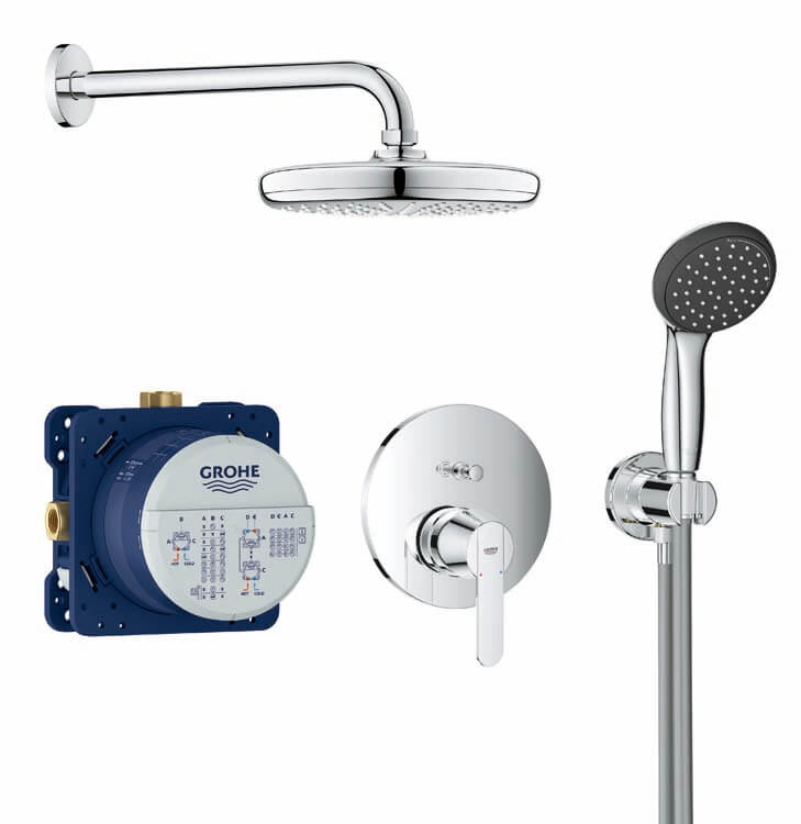 Doucheset inbouw Grohe Get Vitalio Start chroom