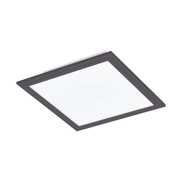 Plafonnière alu noir LED 16W 2100LM IP20