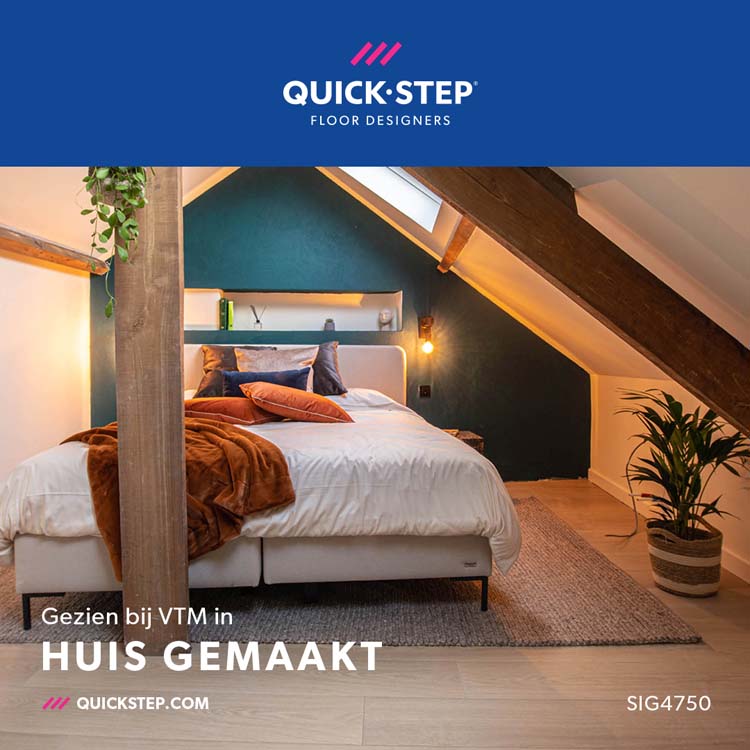 Laminaat Quick-Step Capture 9mm - Eik beigevernist