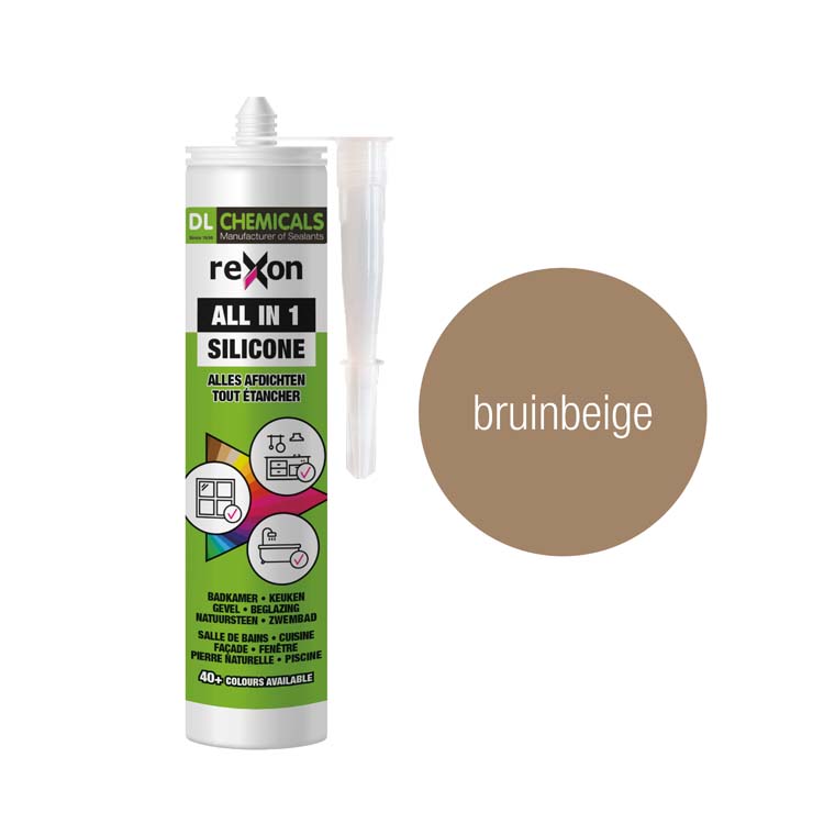 All-in 1 silicone 290ml beige brun