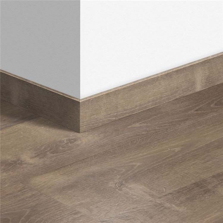 Plinthe Standard Quick-Step Chêne tempête de sable marron 58 x 12 x 2400 mm