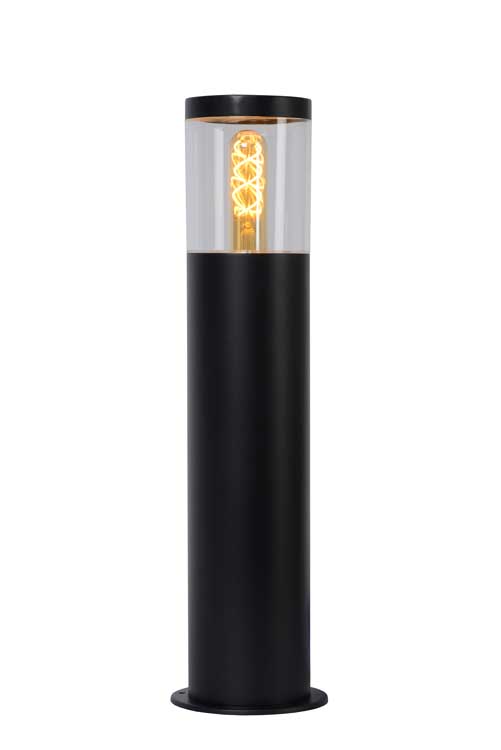 Lucide FEDOR - Sokkellamp Buiten - E27 - IP44 - Zwart