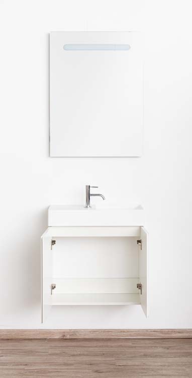 Toiletmeubel Ayko wit 594 mm L/R lav mat wit