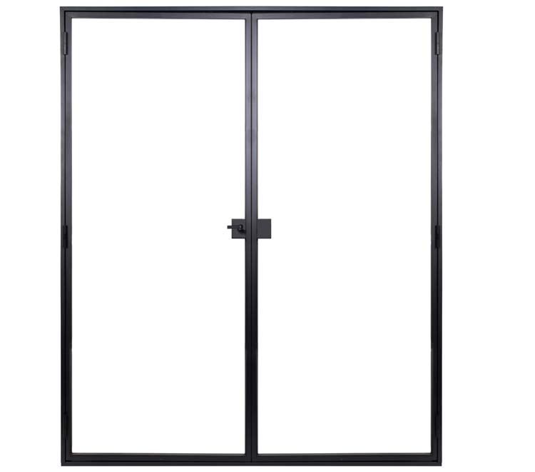 Porte intérieure Fer Forgé 1W doubl.Black Glamour D sur mesure