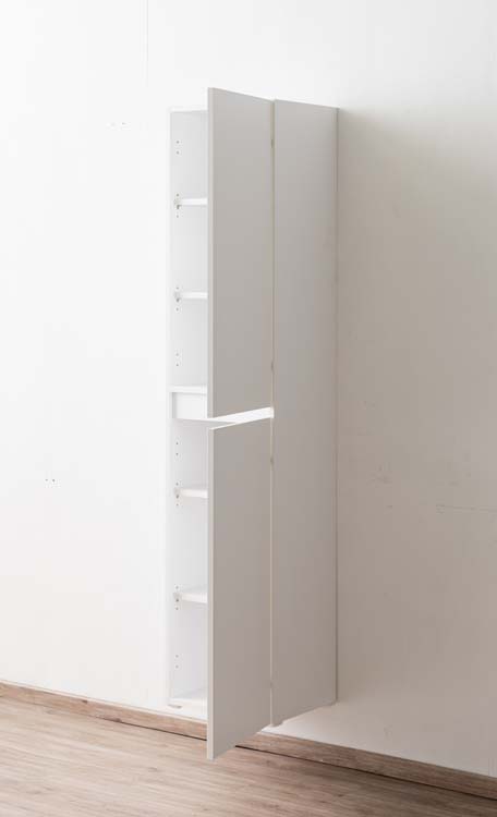 Armoire colonne Pia blanc mat 400 mm