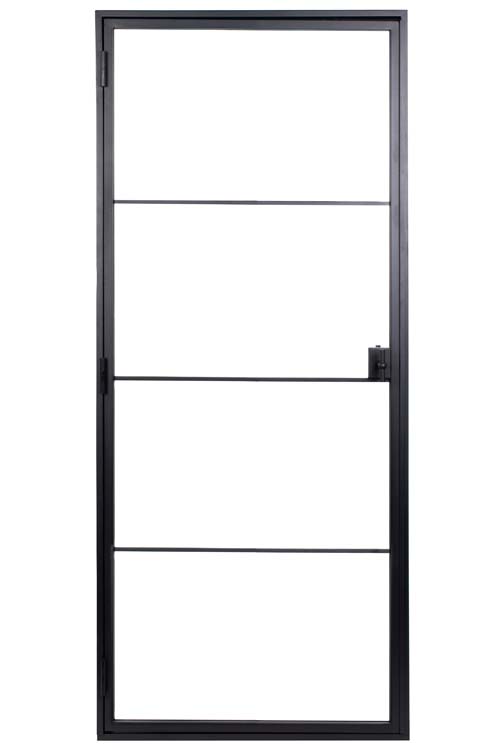 Porte intérieure Fer forgé 4W simpl.Black Glamour sur mesure