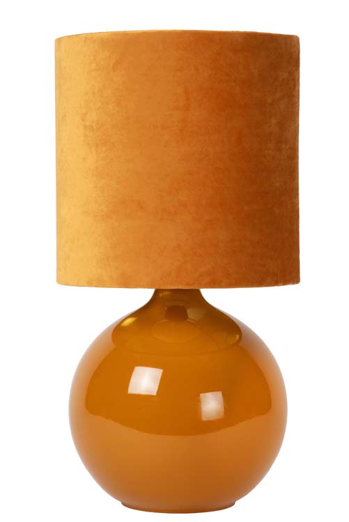 ESTERAD - Lampe de table - 1xE14 - Jaune Ocre