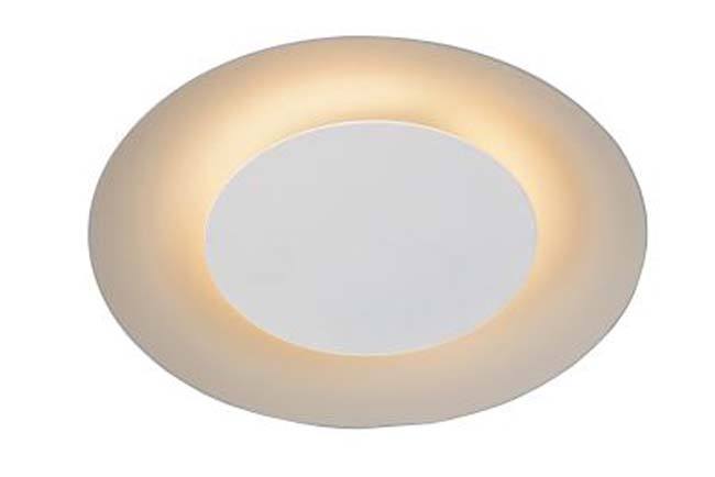 Plafonnière - Ø 21,5 cm - LED - 1x6W 2700K - Wit