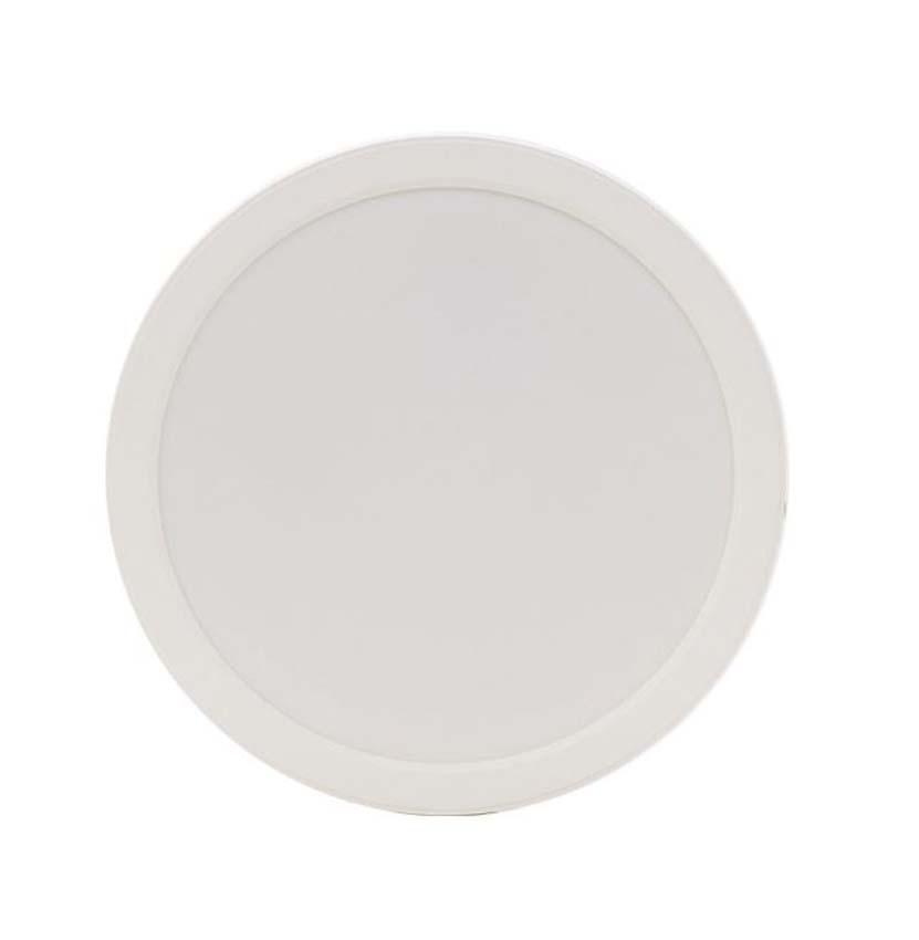 Plafonnier rond LED blanc 30 cm 24W 2700 lumen 4000K