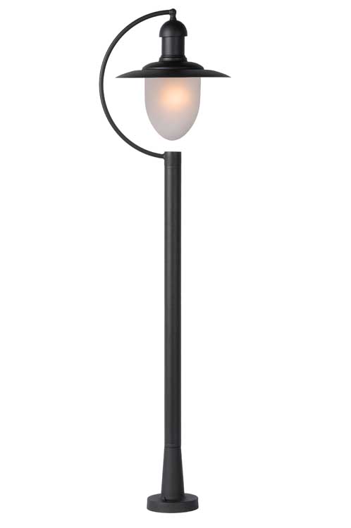 Lucide ARUBA - Lanterne / lampadaire exterieur Extérieur - E27 - IP44 - Noir