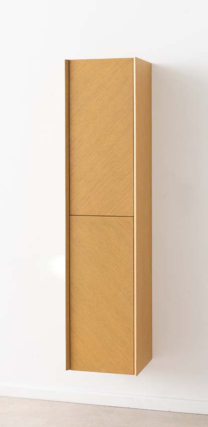 Armoire colonne Waldorf aspect chêne  400 mm