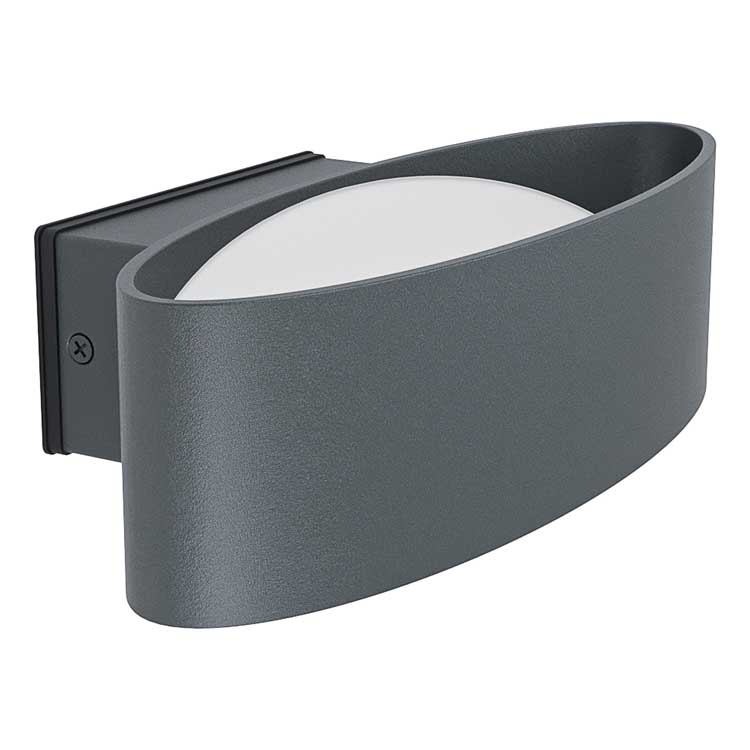 Luminaire extérieur LED Applique murale anthracite 10W 1100 Lumen