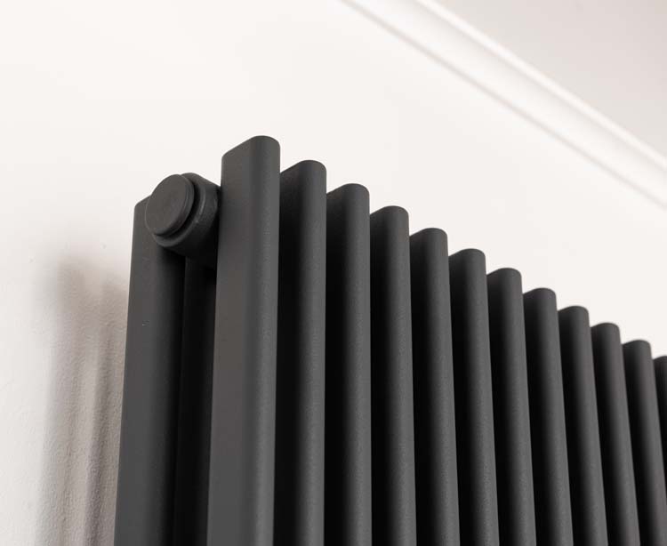 Radiateur Debra 180 x 67,6 cm double gris 3309 watt