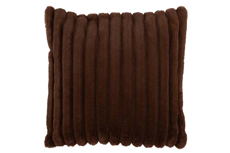 Kussen Corduroy chocolade 45 x 45 cm