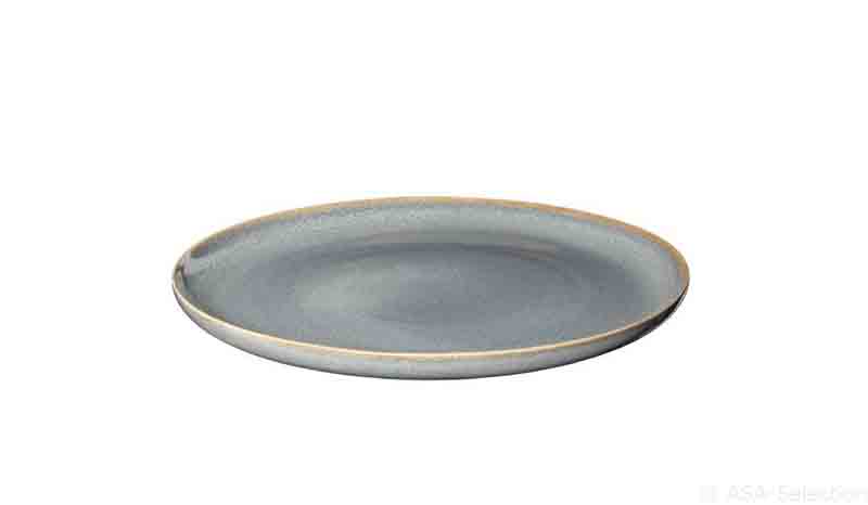 Assiette de petit-dejeuner Saisons denim D21 cm porcelain