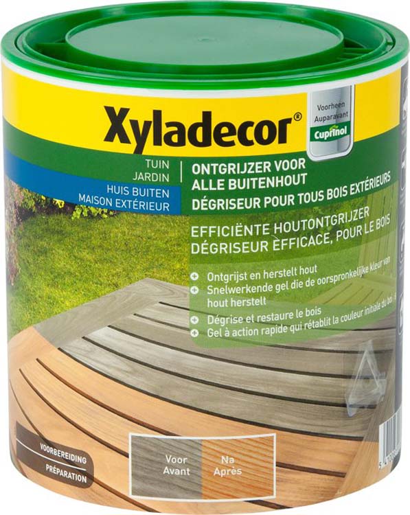 Xyladecor dégriseur bois 1l transparent