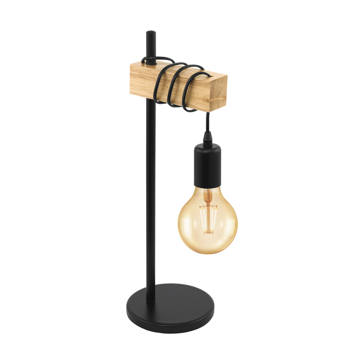 Lampe de table bois