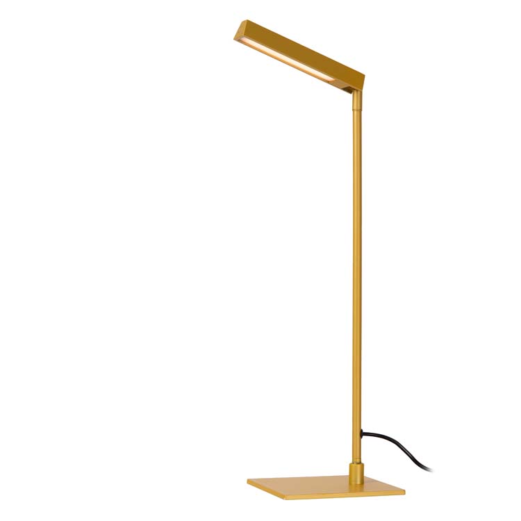 Lucide LAVALE - Lampe de table - LED Dim. - 1x3W 2700K - Jaune Ocre