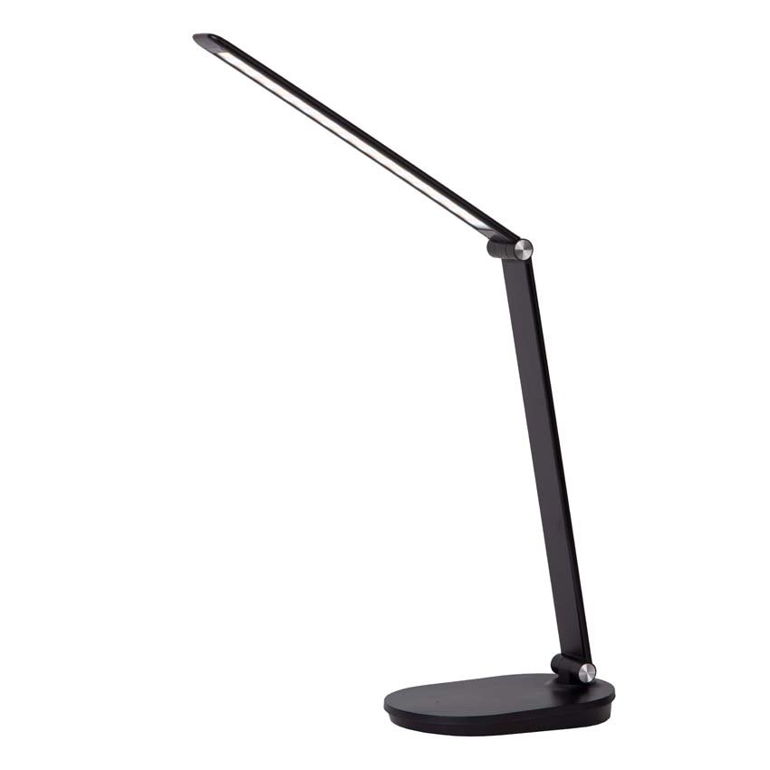 Lucide ALDWIN - Lampe de bureau - LED Dim. - CCT - 1x8W 2800K/6500K - Noir