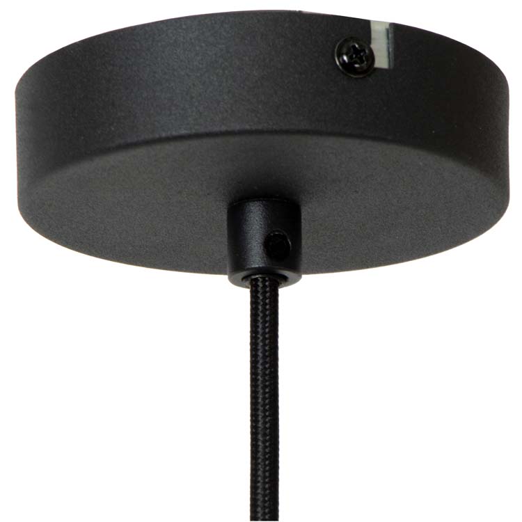 Lucide RAFAL - Hanglamp - Ø 20 cm - 1xE27 - Grijs