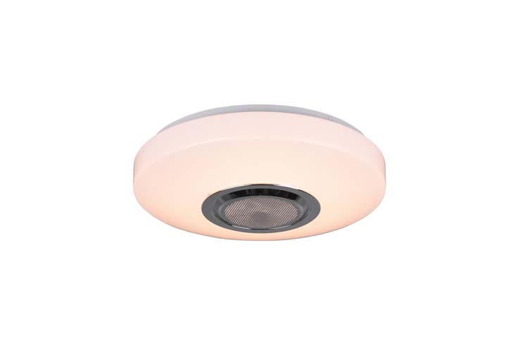 Plafonnière pvc blanc incl. 12W RGBW-LED/ 3000K/ 1200Lm D30cm