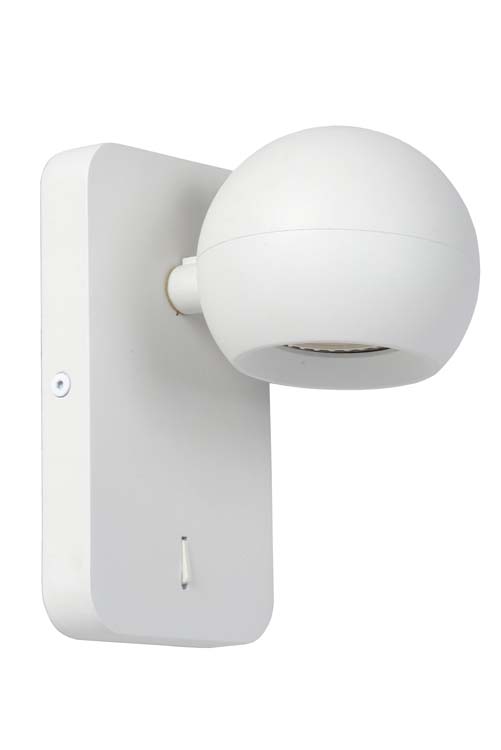 Wandspot - 1xGU10 - Wit