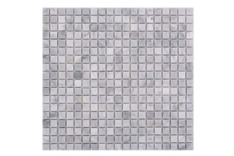 Mosaïque carrara marbre blanche 30,5 x 32,2 cm