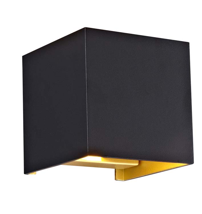 Wandlicht Zwart/Goud G9  MAX 40W IP20