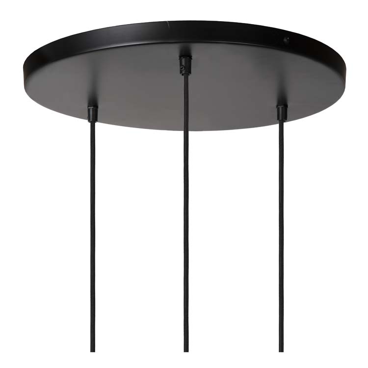 Lucide YUNKAI - Hanglamp - Ø 60 cm - 3xE27 - Licht hout