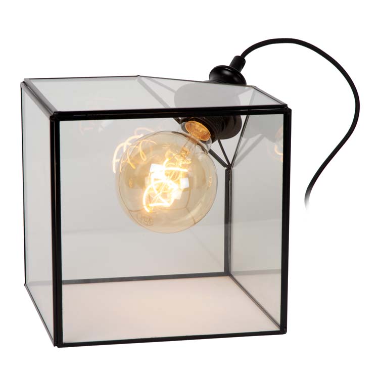 Lucide DAVOS - Lampe de table - 1xE27 - Transparent