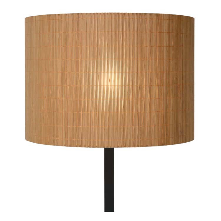 Lucide MAGIUS - Lampadaire - Ø 42 cm - 1xE27 - Bois clair