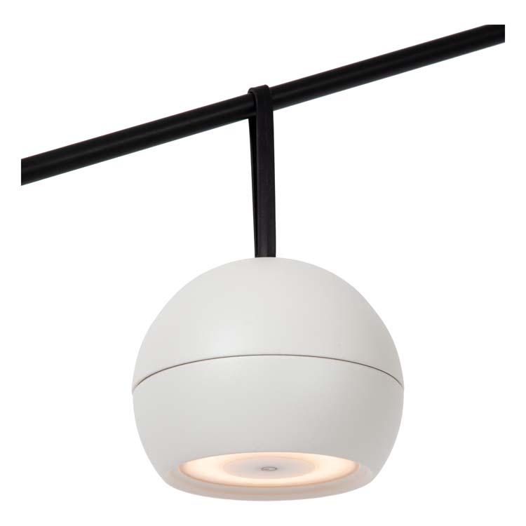 Oplaadbare Wandlamp Binnen/Buiten - Accu/Batterij - LED Dimb. - 1x2W 3000K - IP54 - Magnetisch - Wit