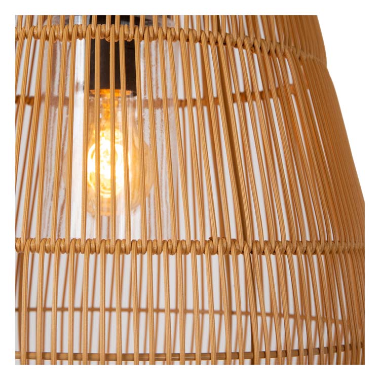 NERIDA - Hanglamp Buiten - Ø 35 cm - 1xE27 - IP44 - Naturel