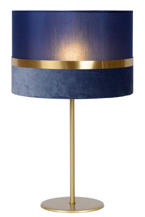 Lampe de table - Ø 30 cm - 1xE14 - Bleu