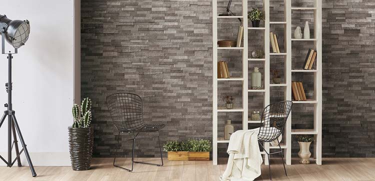 Carrelage murale: Etna gris 15x61x1cm