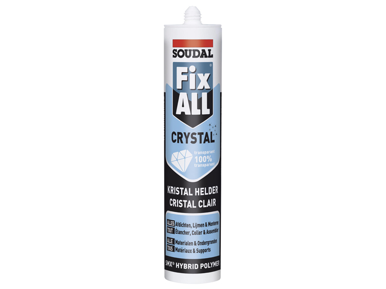 Colle de montage Fix All crystal 290ml transp.