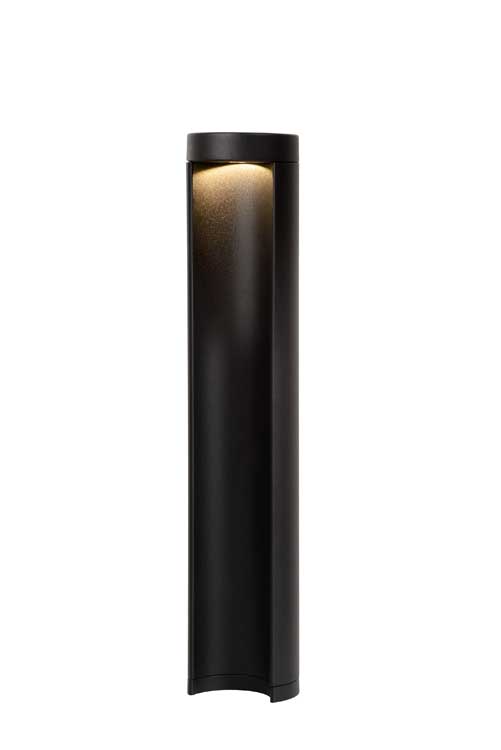 Lucide COMBO - Borne LED Extérieur - Ø9cm - 7W 3000K - IP54 - Noir