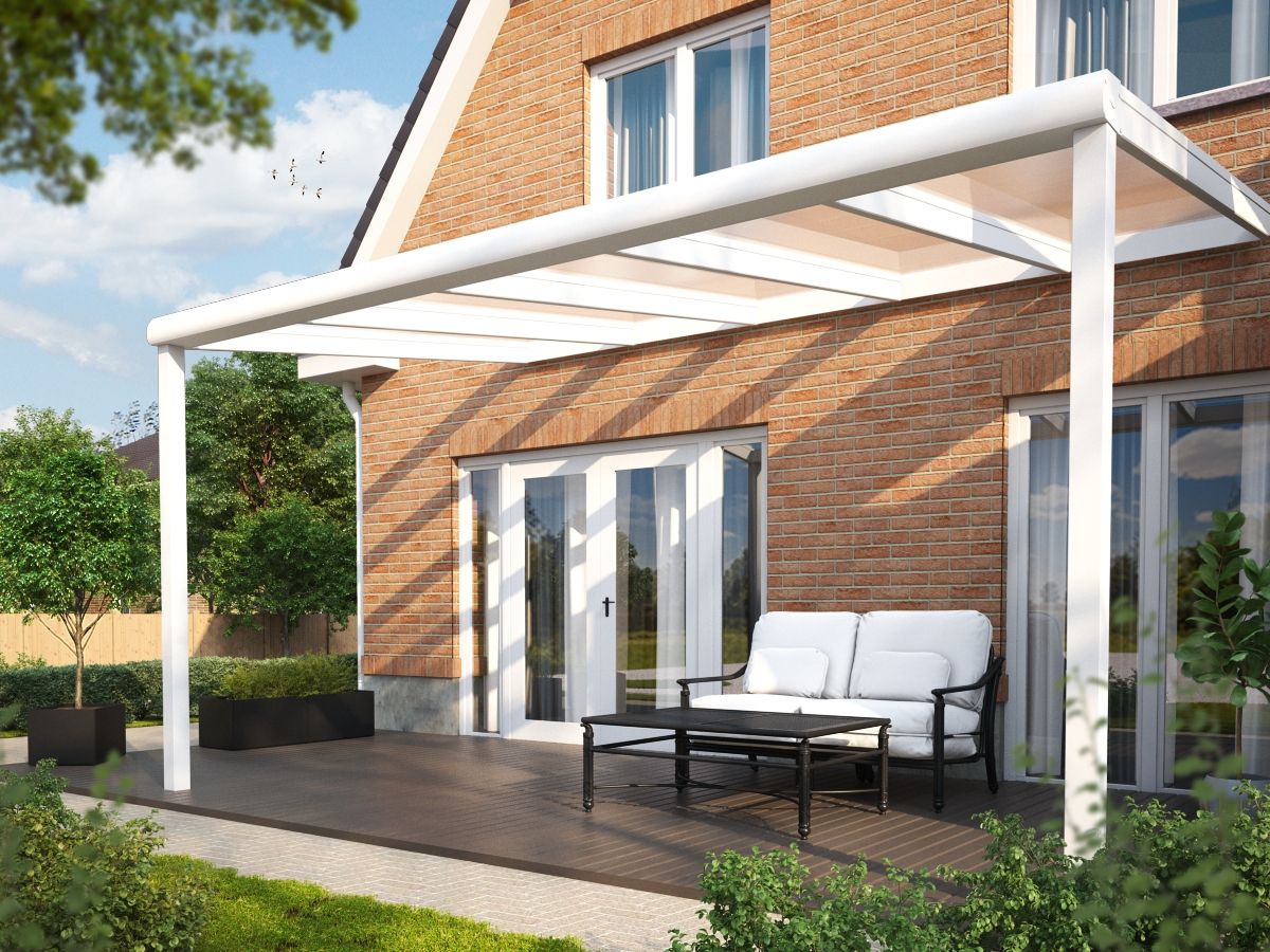 Toiture de terrasse Skyline blanc B 9000 x D 3500 mm