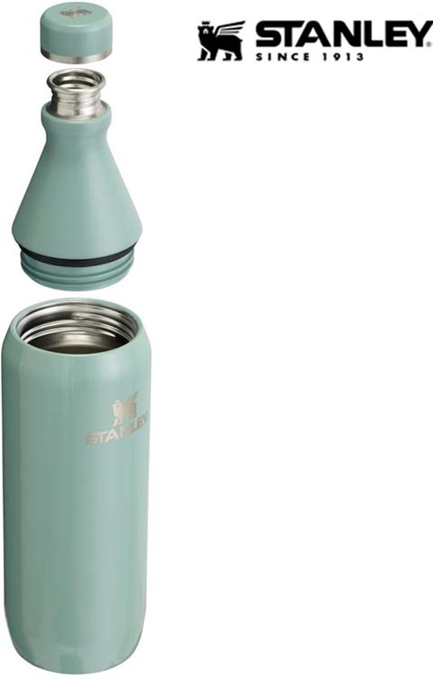 Stanley all day slim bottle 0.6l shale