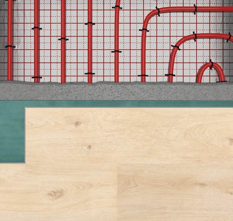 Sous plancher Floorify pour sol vinyle rigide 1.5mm 10m²/rouleaux