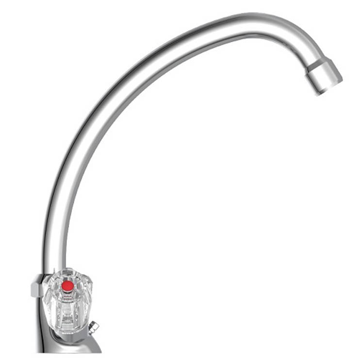 Robinet de lavabo basse pression Branko chrome