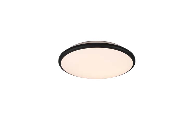 Plafonnier LED mart zwart 20,5W 3000K 2300LM