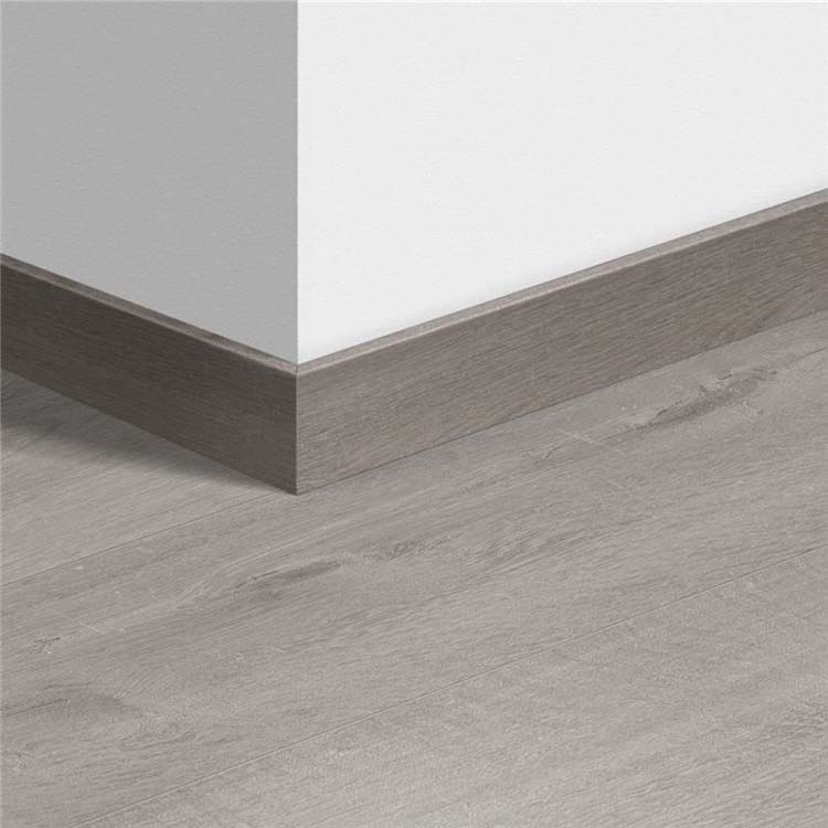 Plinthe Standard Quick-Step Chêne coton gris 58 x 12 x 2400 mm