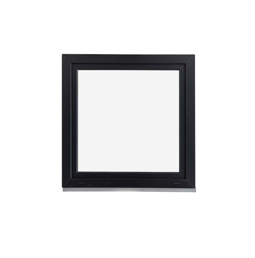 1-VAN Châssis oscillo-battant pvc Elegant noir/noir B1000xH1000 mm G