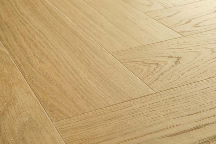 Vinyl Quick-step ciro herringbone 6mm pure honing eik natuur