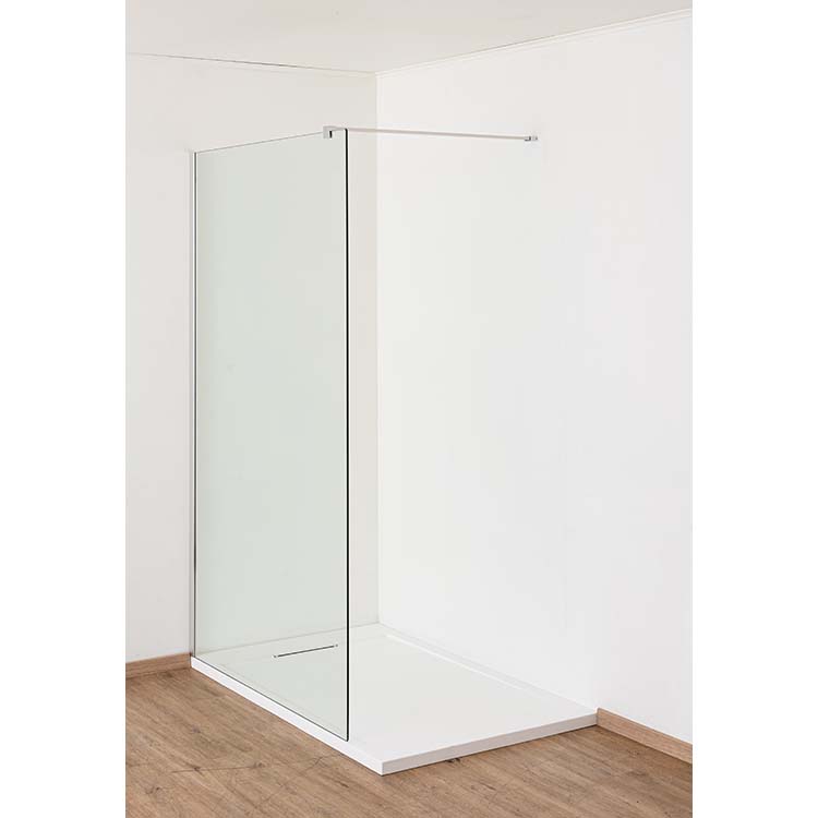 Inloopdouche Anais 157 x 200 cm klaar glas - chroom